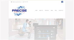 Desktop Screenshot of precisesystemsbda.com