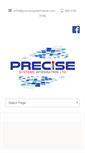 Mobile Screenshot of precisesystemsbda.com
